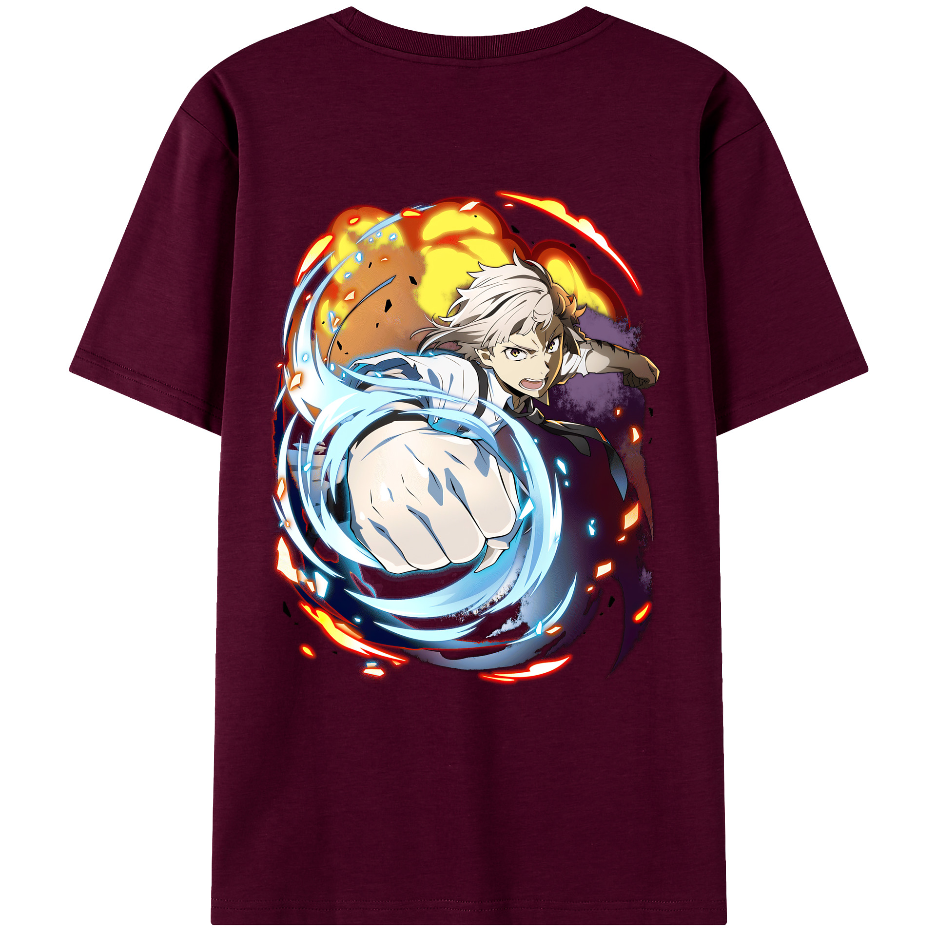 （画像用） 文豪ストレイドッグス Bungo Stray Dogs レディース半袖Tシャツ(バックプリント)